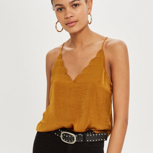 topshop satin cami